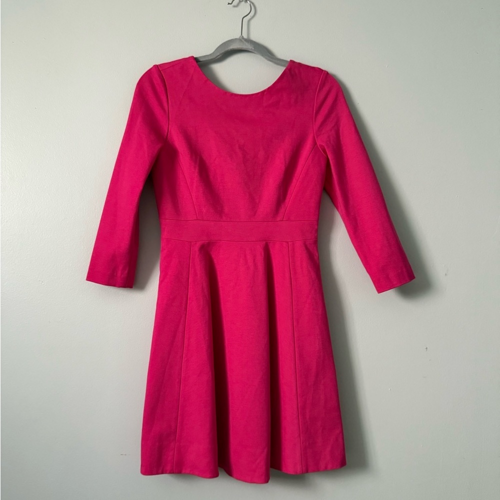 Kate Spade Dress Pink Flirty Bow Back Dress